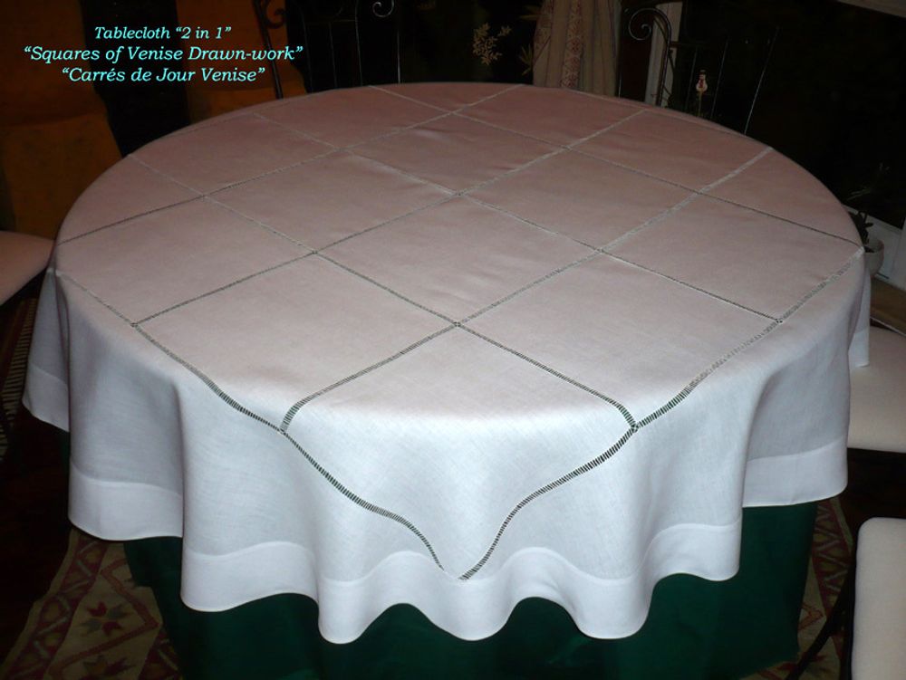 Homewear - TABLECLOTHS - LINHO DO CASTELO - LIN DE CHATEAU