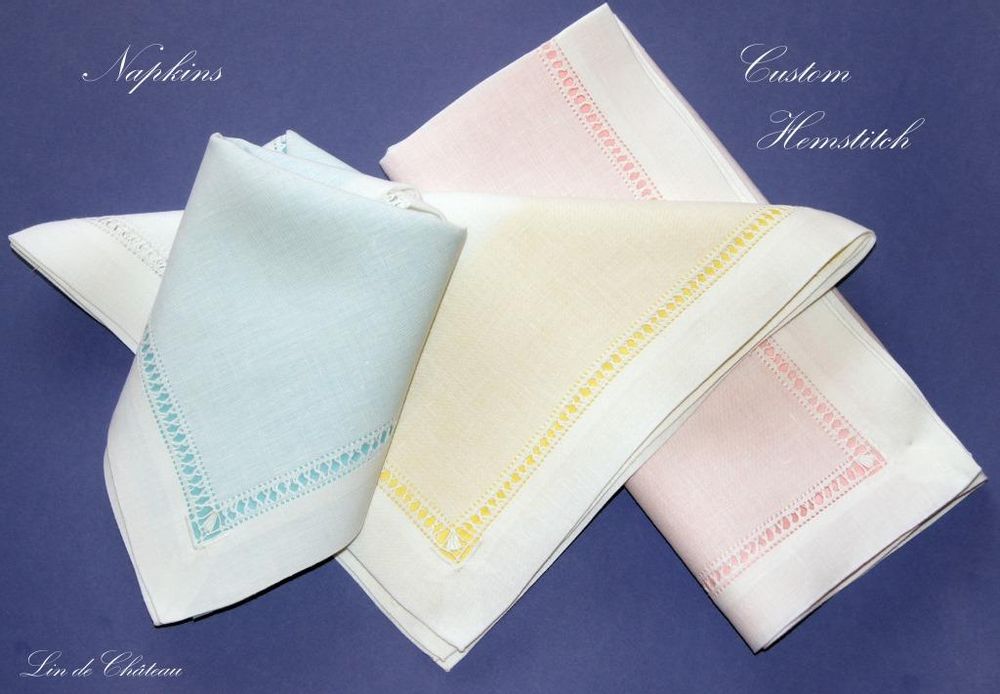 Gifts - HEMSTITCHES - LINHO DO CASTELO - LIN DE CHATEAU