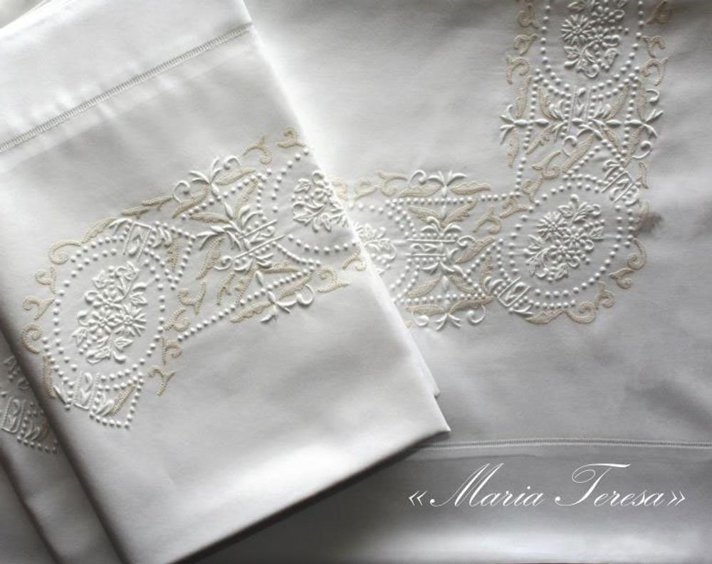 Linge de lit - PARURES DE LIT. - LINHO DO CASTELO - LIN DE CHATEAU