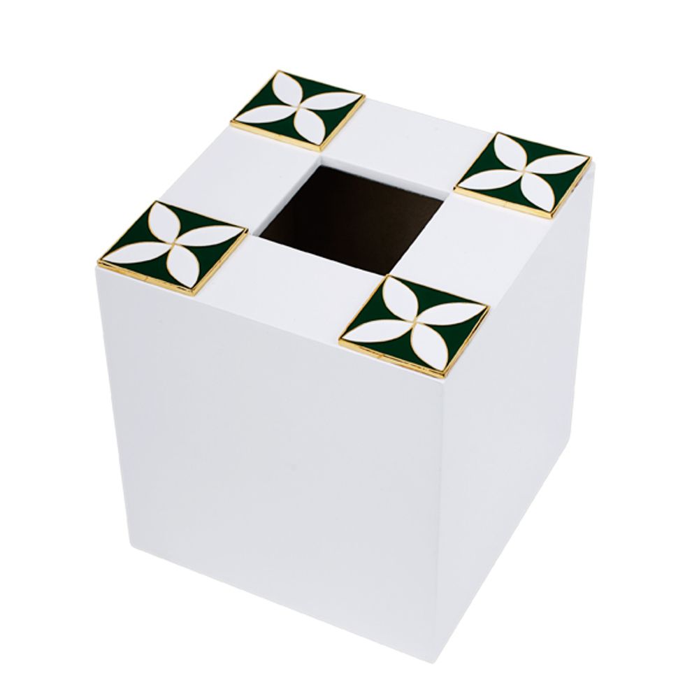Coffrets et boîtes - Boîte à carreaux cloisonné fabriquée à la main - LALA CURIO LIMITED