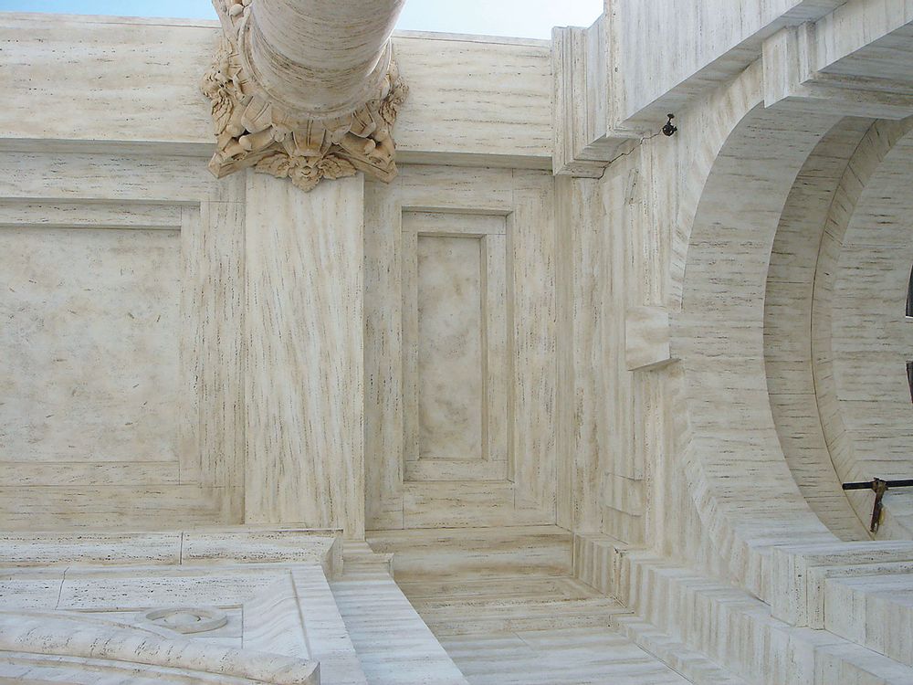 Enduits et stucs - Travertino Romano for façades - OIKOS COLOUR AND MATTER FOR ARCHITECTURE