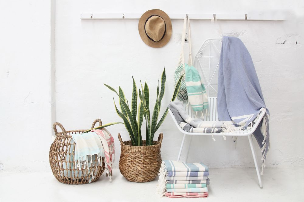 Bath towels - Nomad Turkish Towels - LOOM CREW (PREVIOUSLY ATOLYIA)