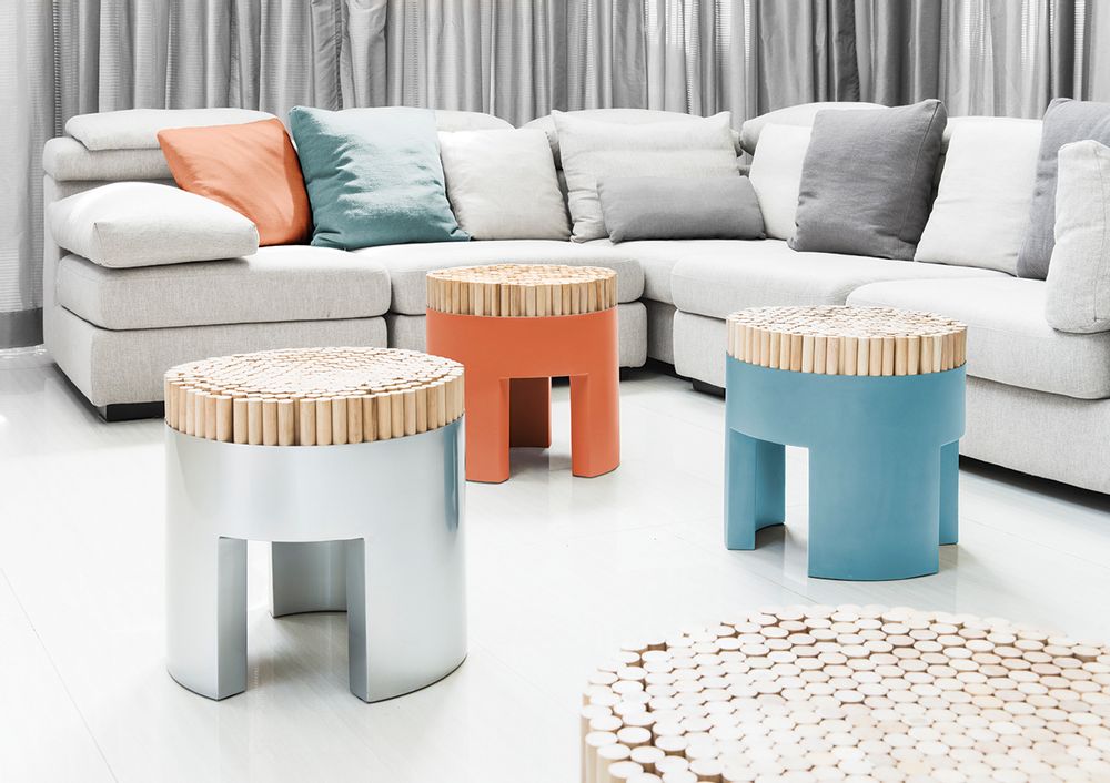 Stools - Chiquita Stool - KENNETH COBONPUE