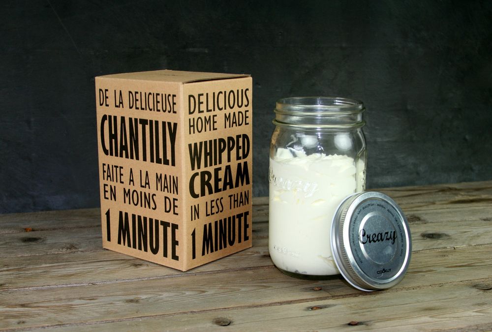 Ustensiles de cuisine - CREAZY - CRÈME FOUETTÉE SIMPLE ET ÉCOLOGIQUE - COOKUT