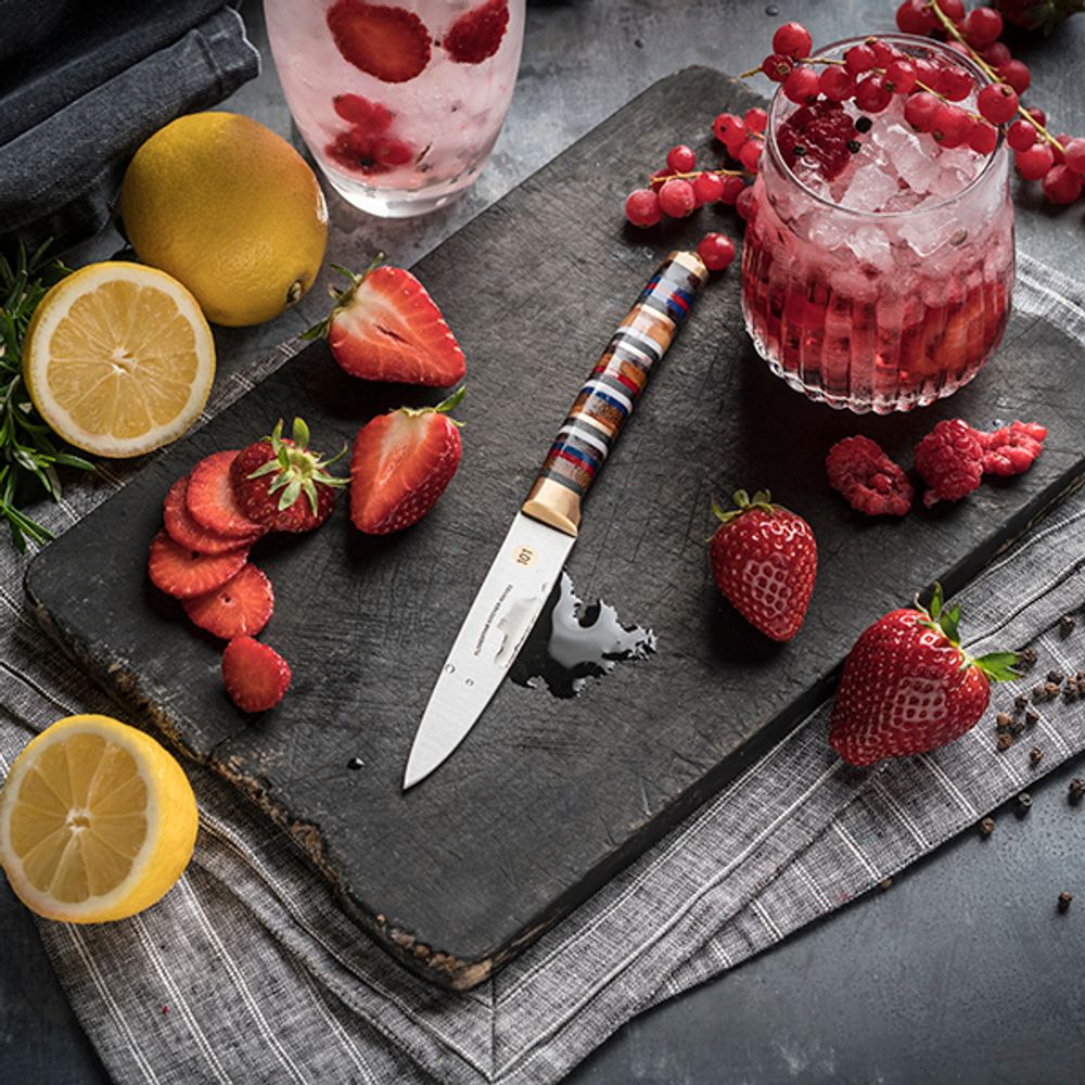 Unique pieces - THE PARING KNIFE - FLORENTINE KITCHEN KNIVES