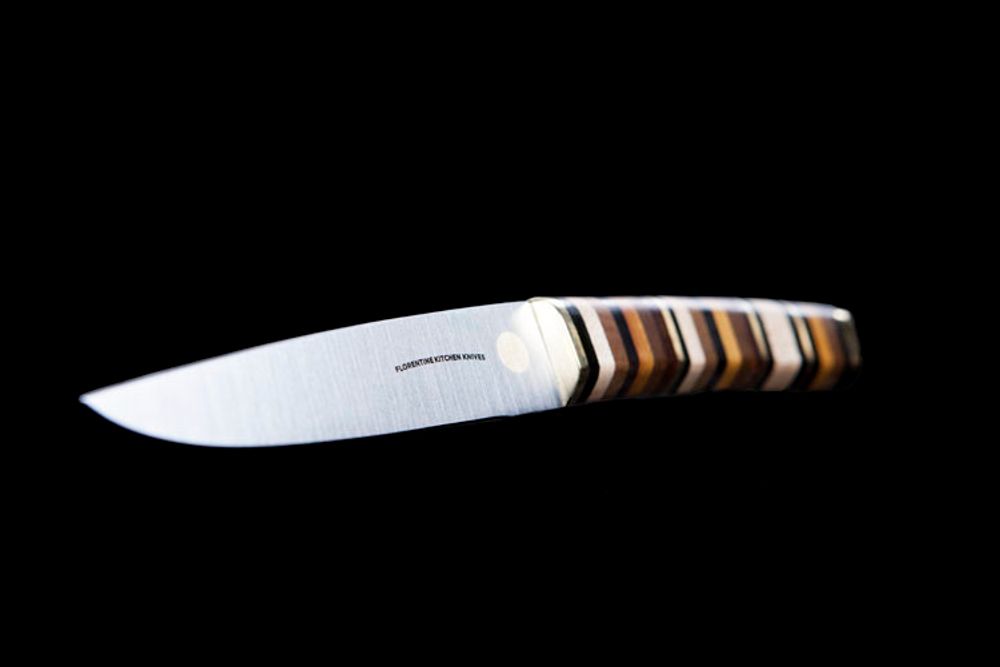 Pièces uniques - THE STEAK KNIFE - FLORENTINE KITCHEN KNIVES