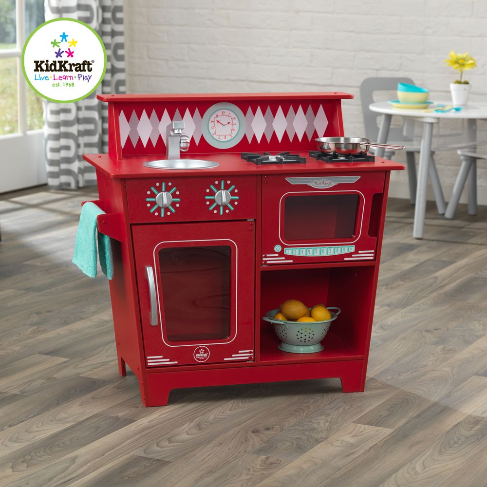 Jouets enfants - Petite cuisine classique - rouge - KIDKRAFT