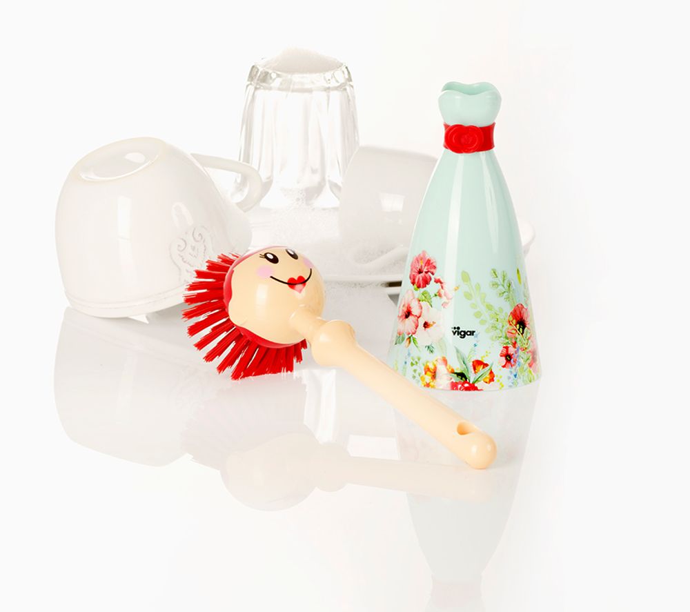 Brosserie - Brosse vaisselle Dolls Kalho avec robe - VIGAR