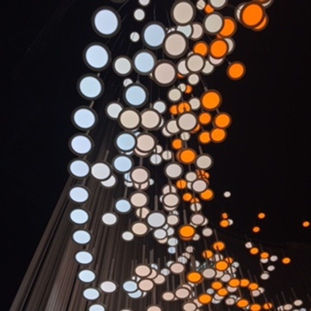 Hanging lights - FIRE RING - BLACKBODY