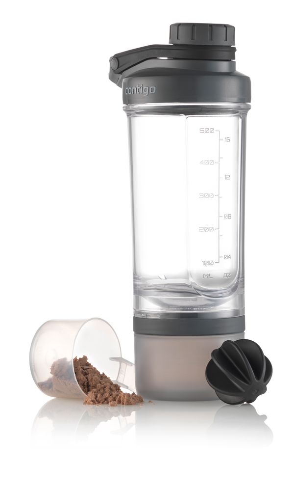 Tasses et mugs - Shake & Go FIT + compartiment - CONTIGO
