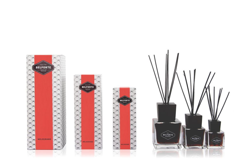 Parfums d'intérieur - Rattan Reed Diffuser and Room Spray - BELFORTE FRAGRANZE ITALIANE