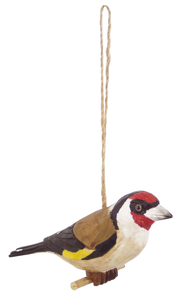 Objets de décoration - Oiseau des jardins à suspendre en bois - NATURACREATION - TRADE WINDS