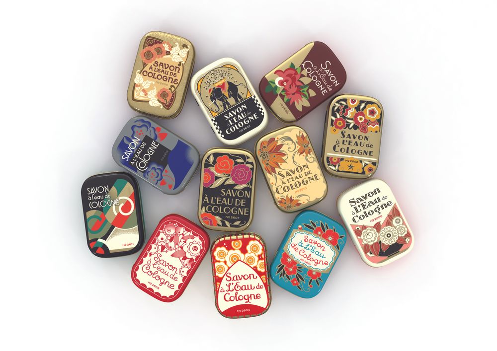 Soaps - Bouquet à l'Eau de cologne - LA SOCIETE PARISIENNE DE SAVONS