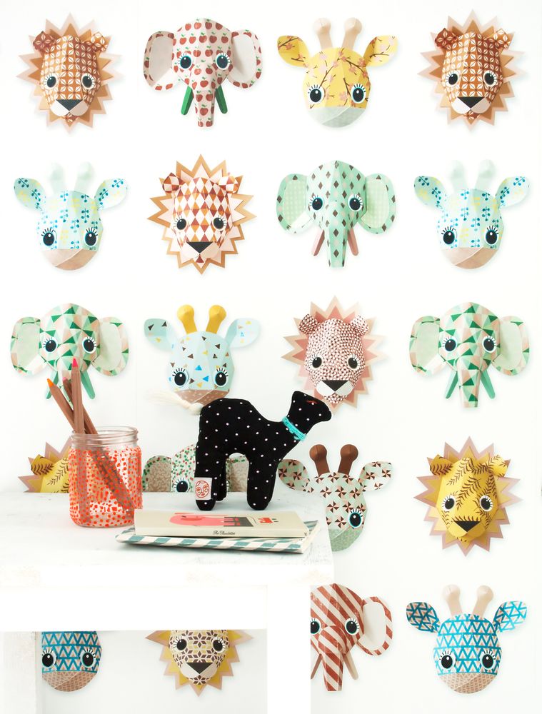 Papiers peints - Animaux sauvages papier peint doux - STUDIO DITTE
