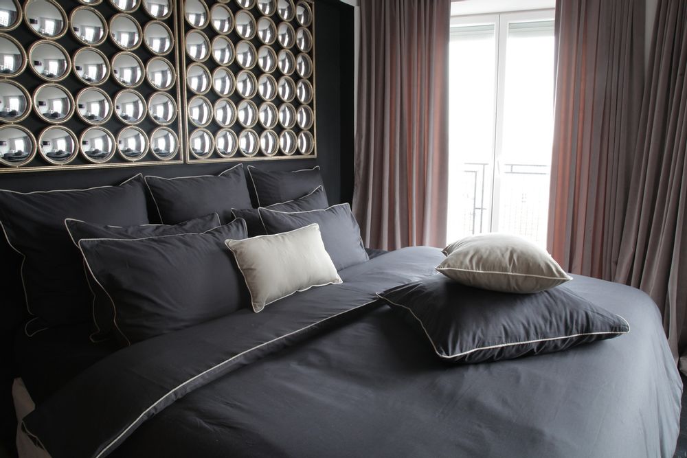 Bed linens - Percale Duvet Cover or Stone Wash - SIRETEX SENSEI LA MAISON DU COTON