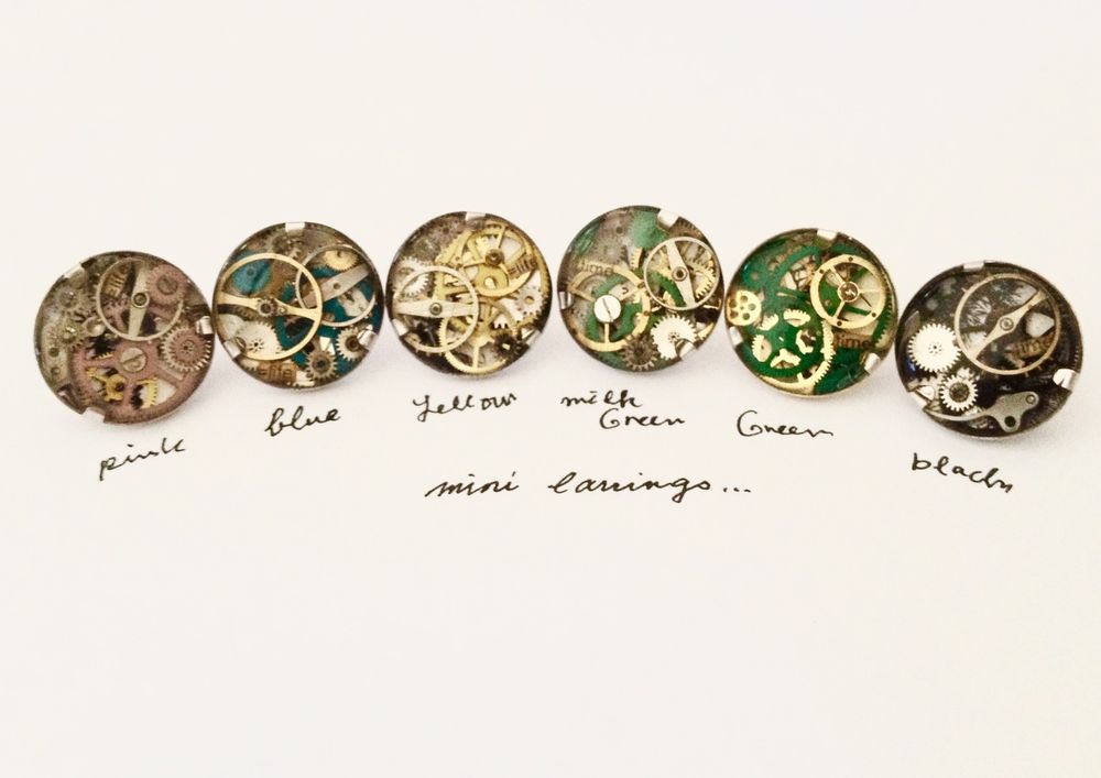Bijoux - mini boucles d'oreilles - TOMOKO TOKUDA