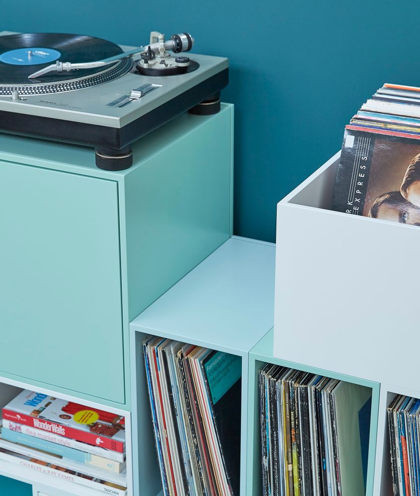 Etagères - Système pour disques vinyles CUBIT® - CUBIT® - BITS FOR LIVING