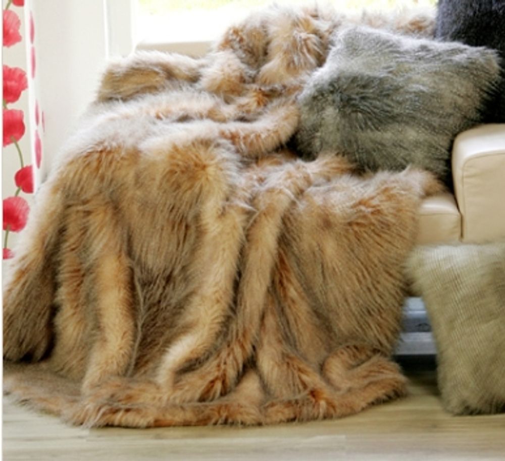 Plaids - plaid Mongoose - JASON FUR COLLECTION