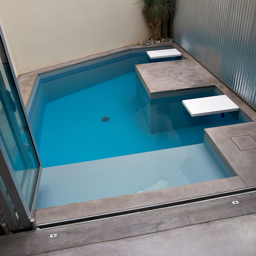 Piscines extérieures - Piscine urbaine - PISCINES CARRE BLEU