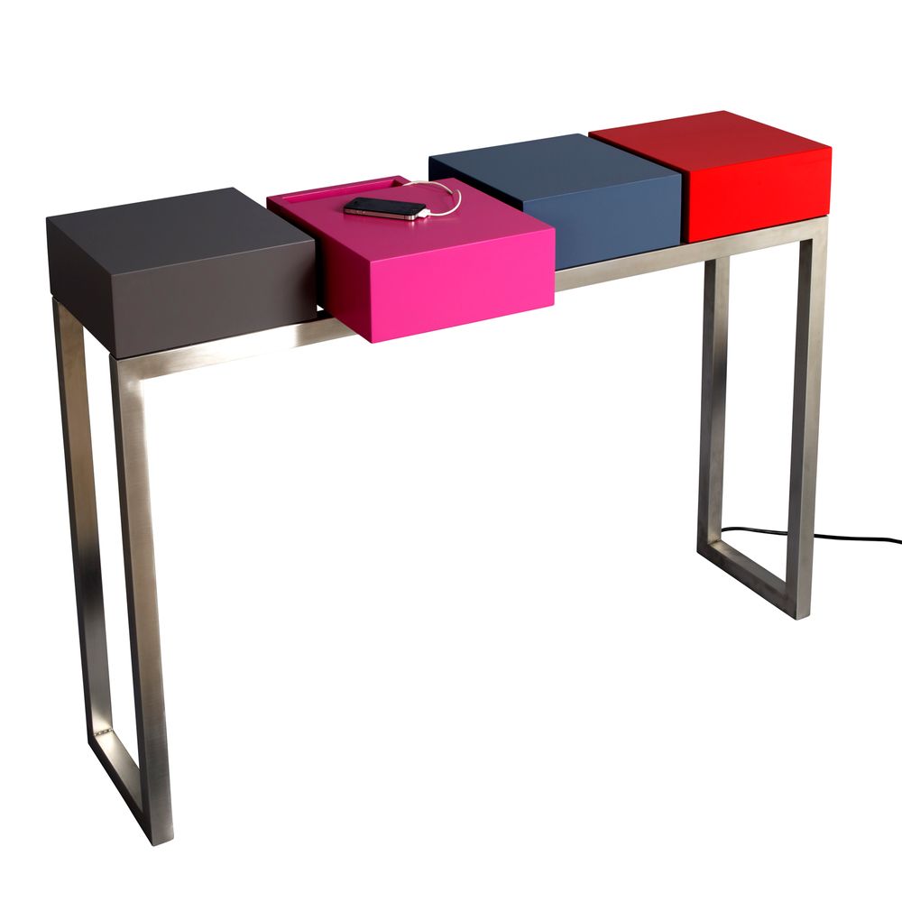 Consoles - Console connectée Plug&Pied - LES PIEDS SUR LA TABLE