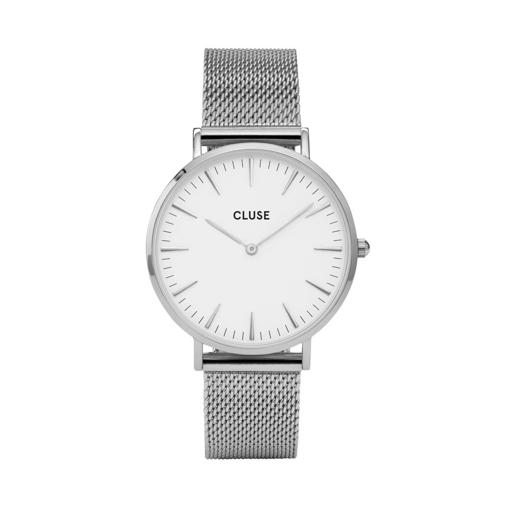 Bijoux - CLUSE La Bohème Maille Argent/Blanc - CLUSE