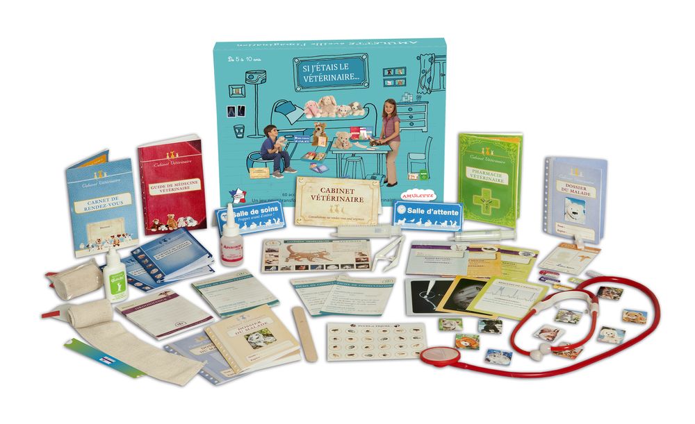 Jeux enfants - Si j'étais le vétérinaire - AMULETTE