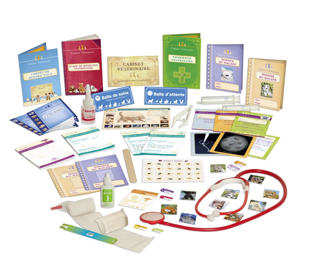 Jeux enfants - Si j'étais le vétérinaire - AMULETTE