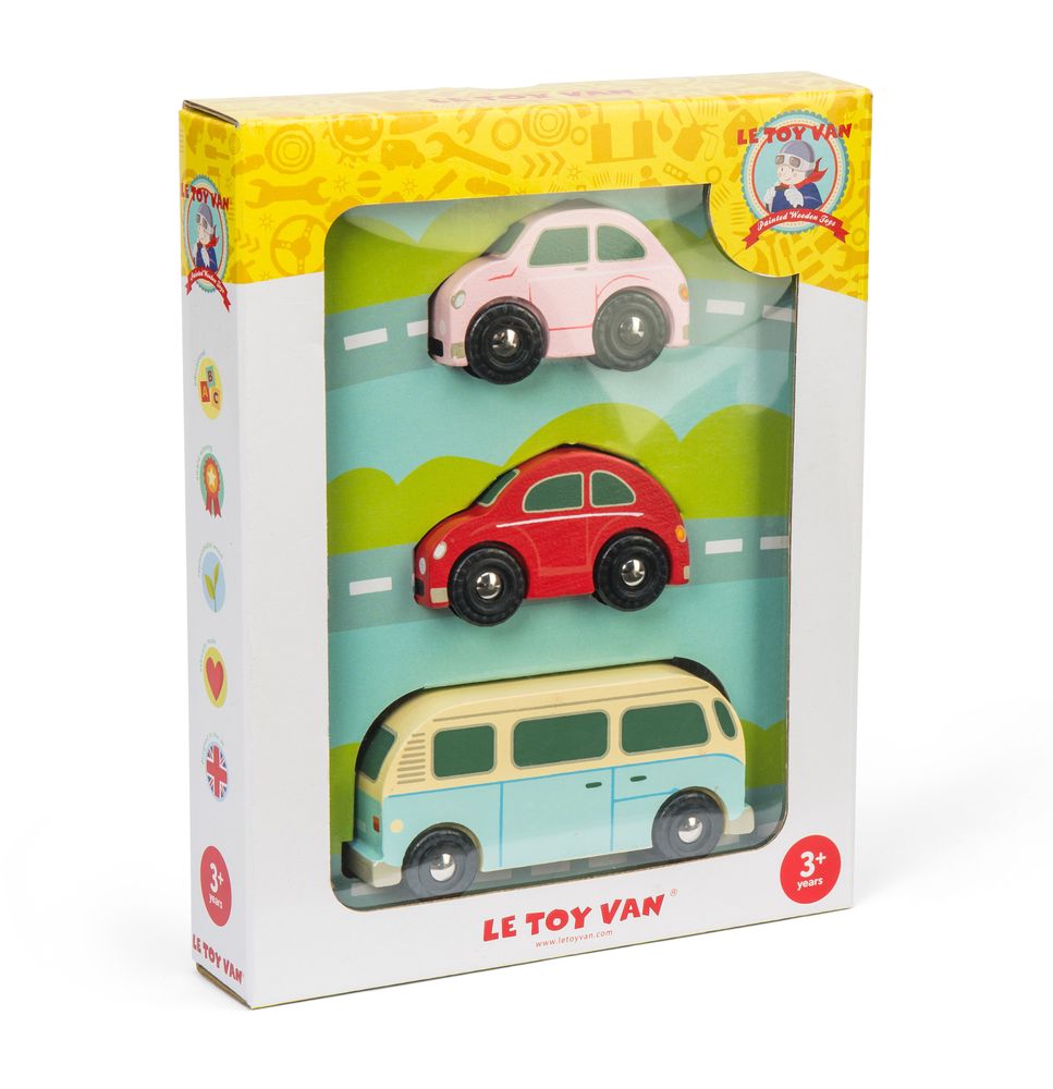 Toys - Retro Metro Car Set - LE TOY VAN
