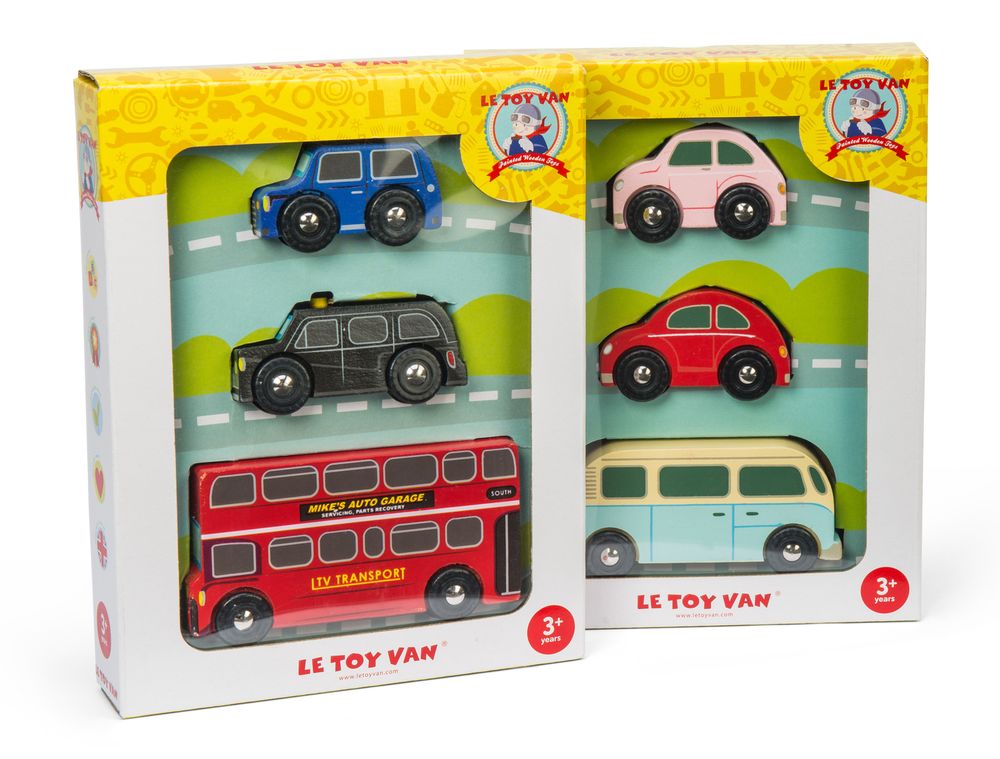 Toys - Retro Metro Car Set - LE TOY VAN