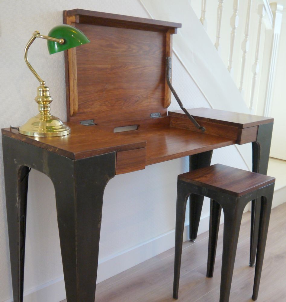 Desks - CONSOLE DESK GAZELLE 2 DRAWERS - QUATR' A