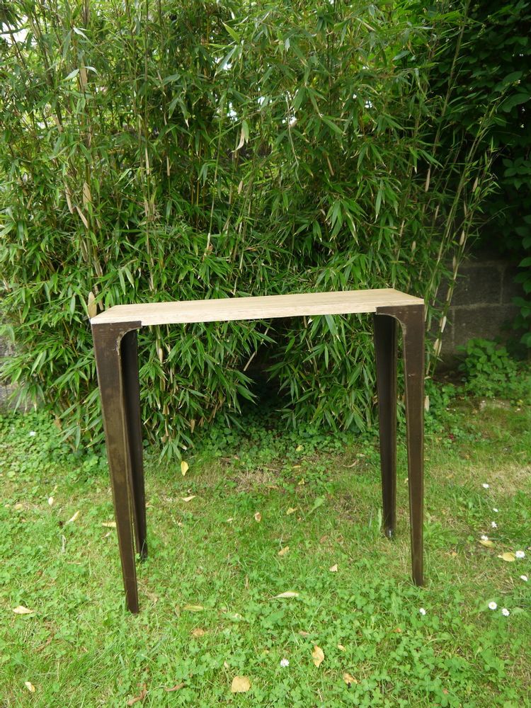 Console table - CONSOLE SIMPLE GAZELLE 80CM - QUATR' A