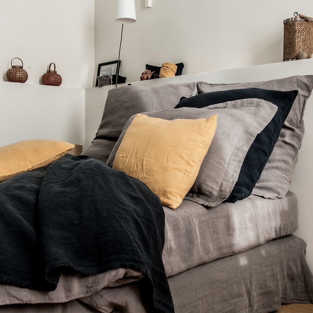 Bed linens - Linge de lit - COULEUR CHANVRE