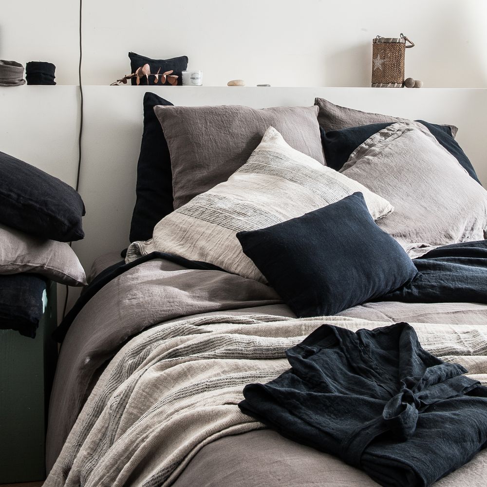 Bed linens - Linge de lit - COULEUR CHANVRE