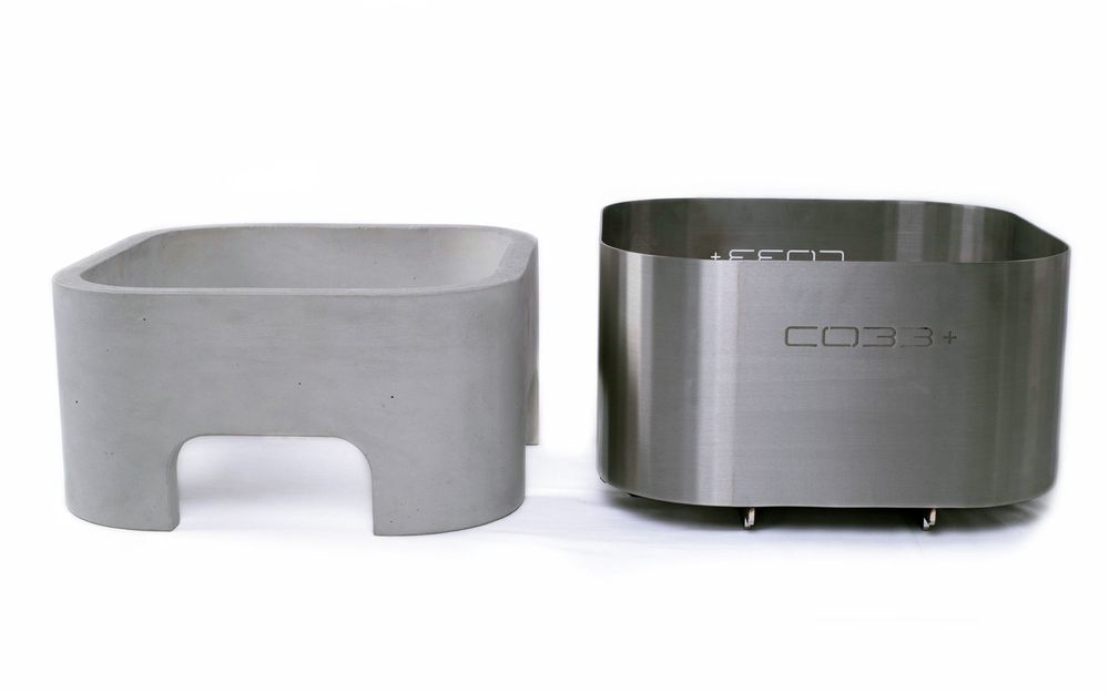 Cheminées d'extérieur - OPUS IGNIS Brasero avec barbecue - CO33 EXKLUSIVE BETONMÖBEL