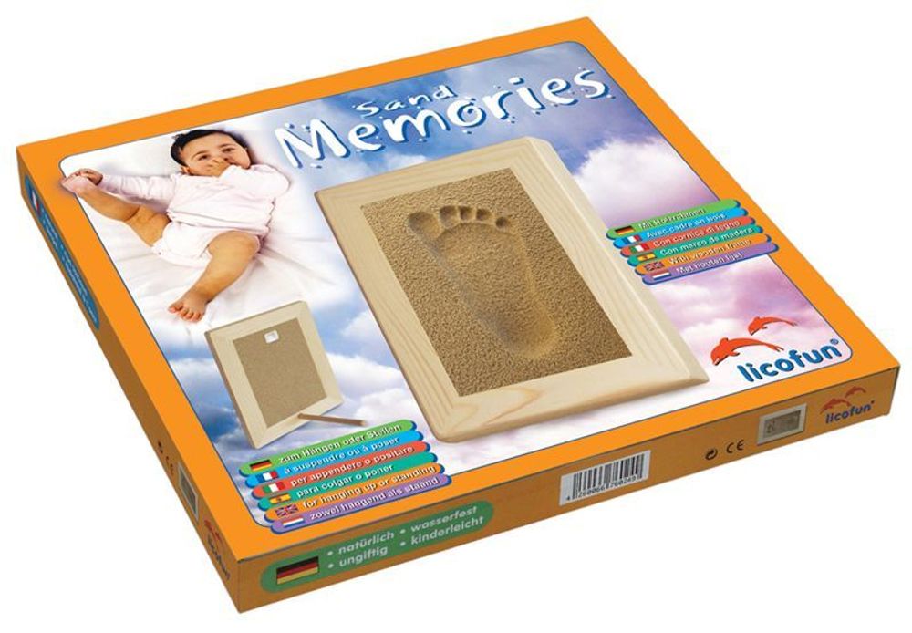 Jeux enfants - empreinte en sable naturel - CADEAU KID