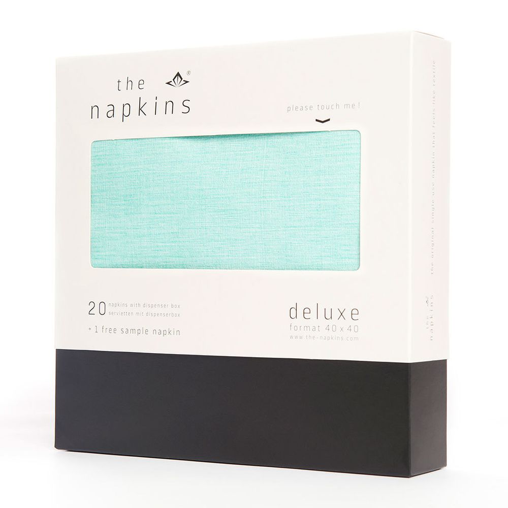 Decorative objects - the napkins CLASSIC - DELUXE EMERALD  - THE NAPKINS