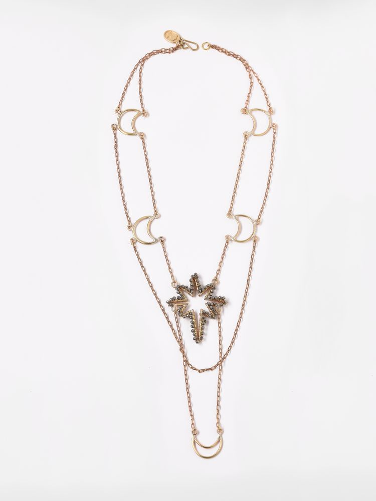 Bijoux - The Draping North Star Lunar Necklace  - ARIANA OST