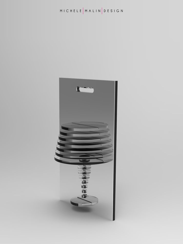 Wall lamps - MIRROR LAMP - MICHELE MALIN DESIGN