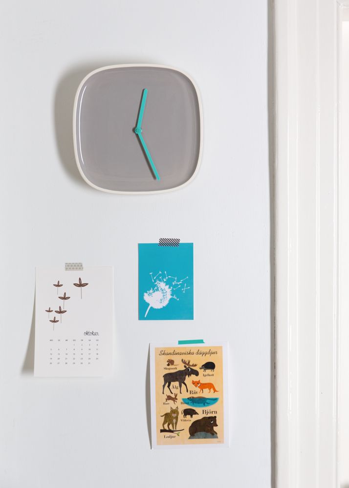 Clocks - PLATE wall clock - TEO - TIMELESS EVERYDAY OBJECTS
