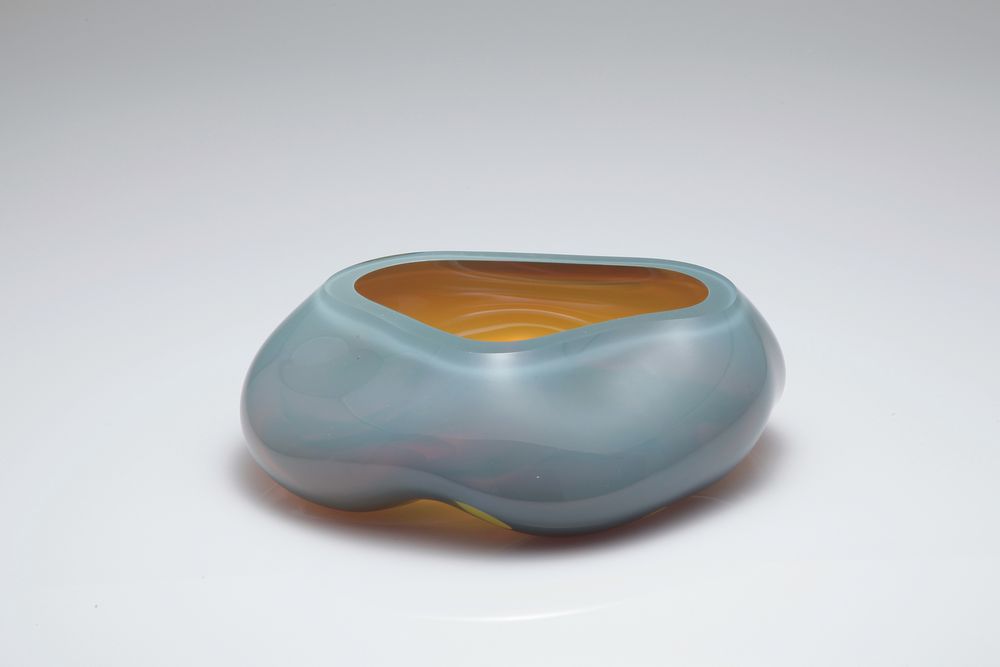 Verre d'art - Ocean Ouverte Art Glass Object Bowl - ALEXA LIXFELD