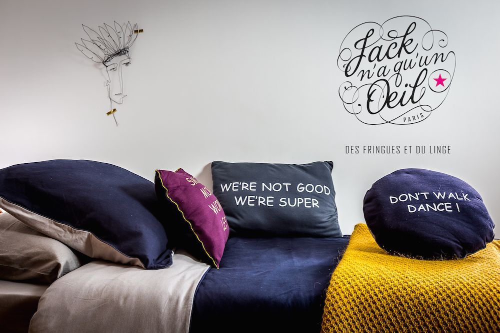 Cushions - coussins doudou - JACK N'A QU'UN OEIL