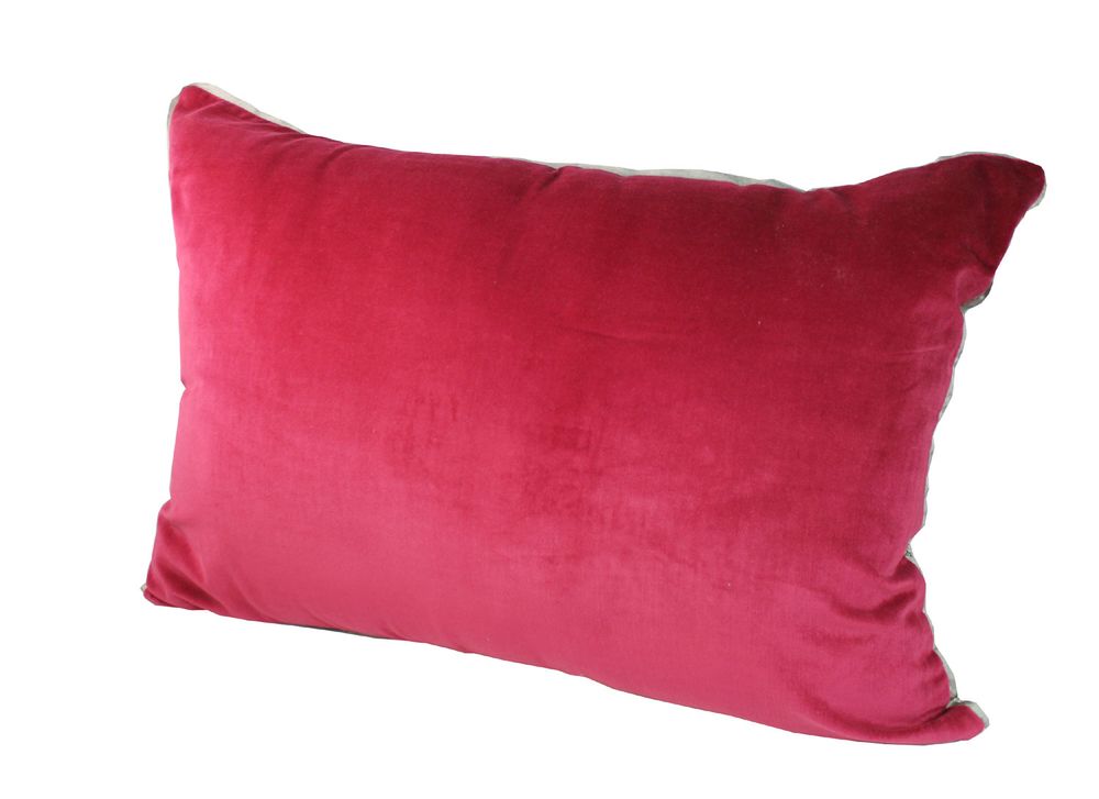 Fabric cushions - TOSCA Cushion cover in velvet - EN FIL D'INDIENNE...