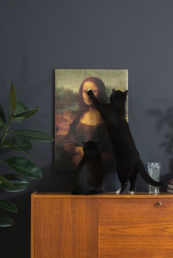 Decorative objects - Copycat Art Scratcher Decorative Item - LORD LOU