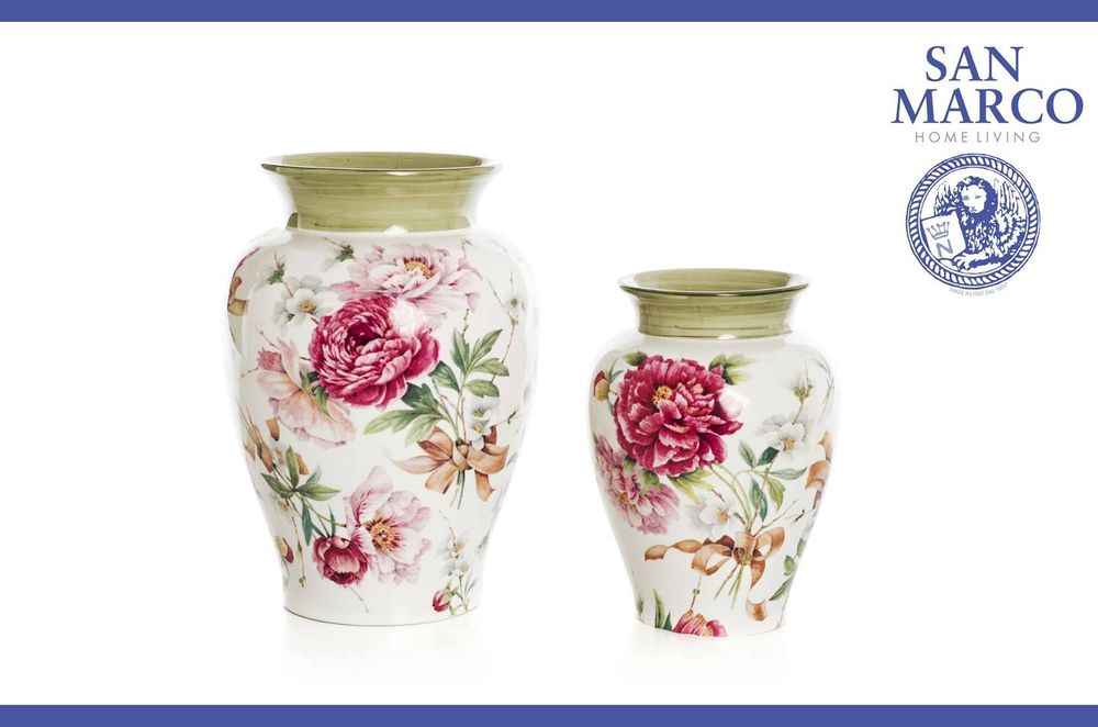 Ceramic - Lg. Vase / Sm. Vase Venice - CERAMICHE SAN MARCO SRL