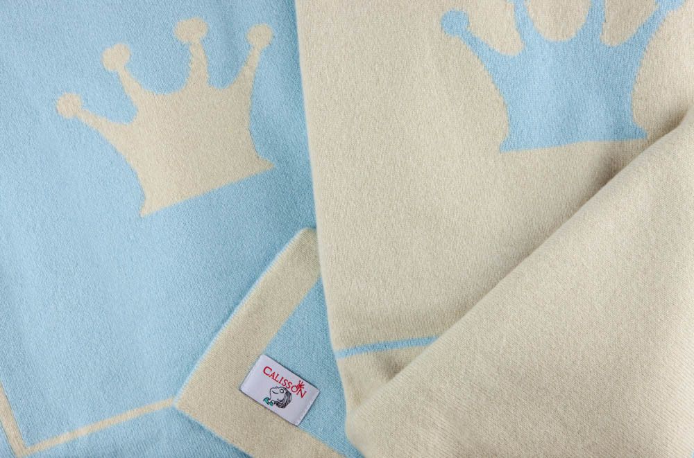 Mode enfantine - Couverture en cachemire - CALISSON LITTLE ROYALS