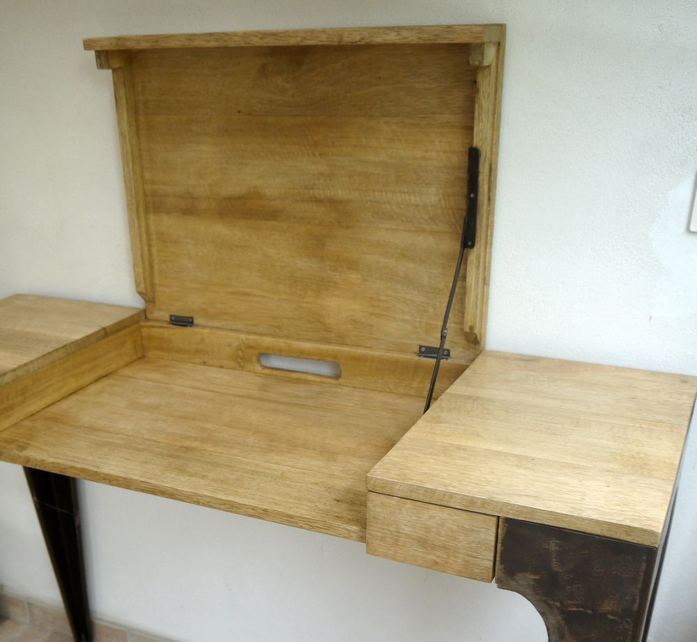 Desks - CONSOLE DESK GAZELLE 2 DRAWERS - QUATR' A