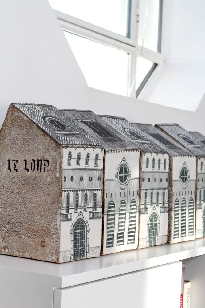 Sculptures, statuettes and miniatures - sculpture MUSINES - MAISON LE LOUP