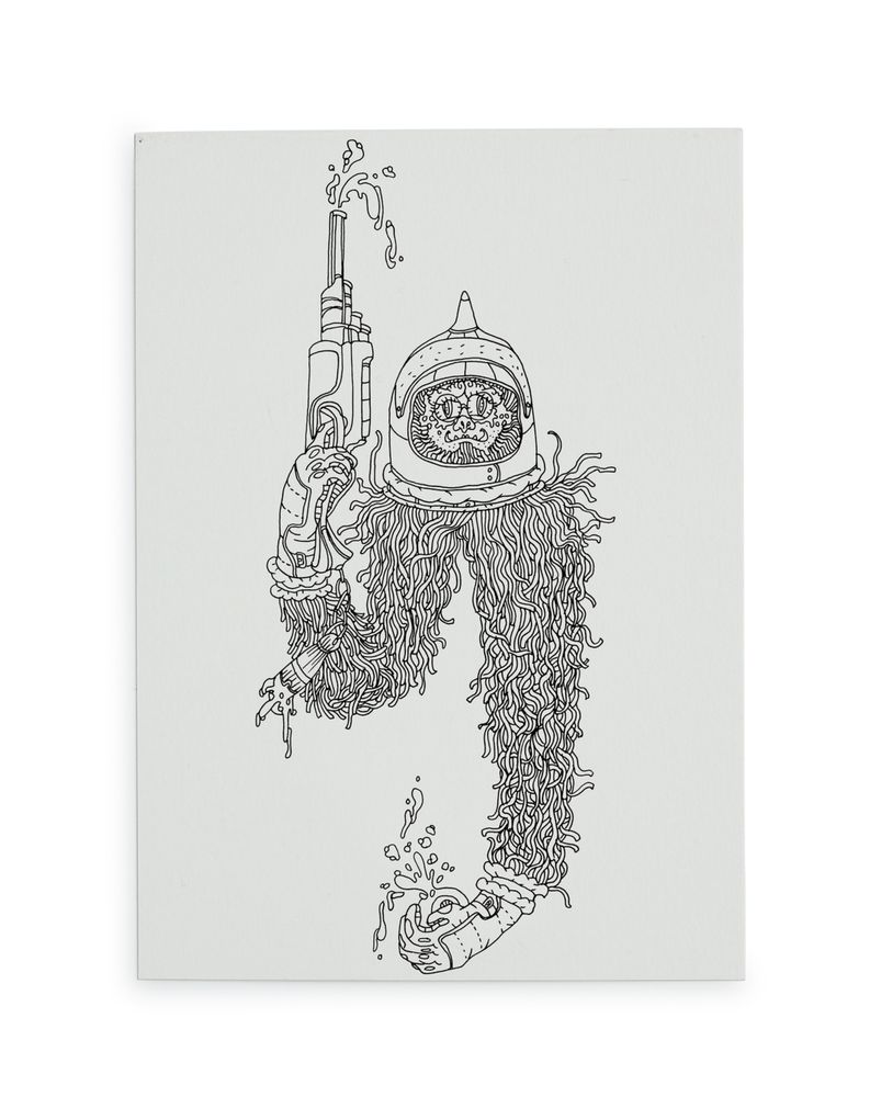 Children's arts and crafts - COLORING CARDS - SUPEREDITIONS