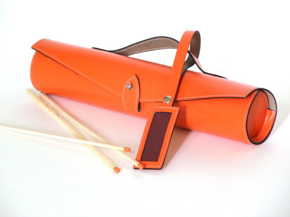 Decorative objects - LEATHER ARTICLES FOR THE FIREPLACE - MIDIPY