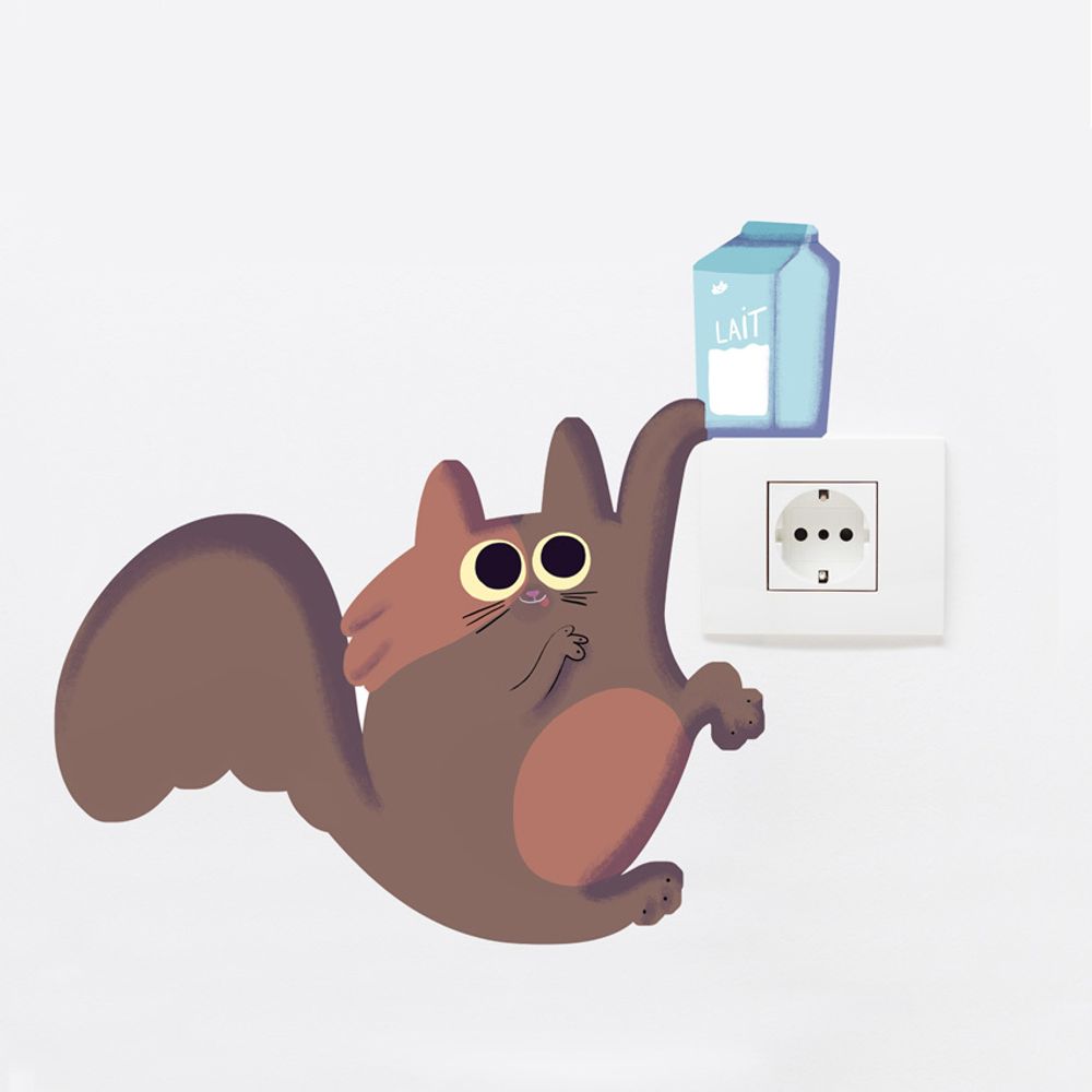 Other wall decoration - Sticker Prise Monstre - DECOLOOPIO